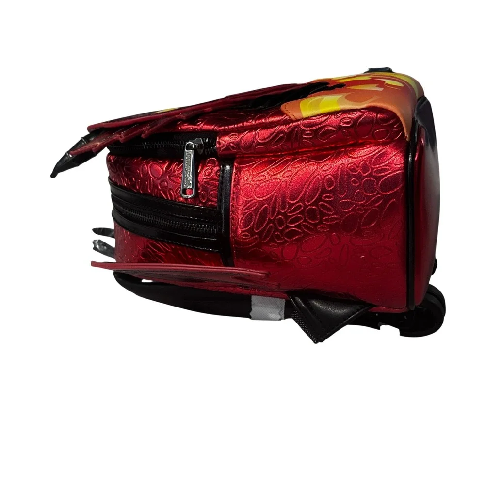 Loungefly Red Dragon Backpack BAM Exclusive Fire Breathing Metallic Mini NWT